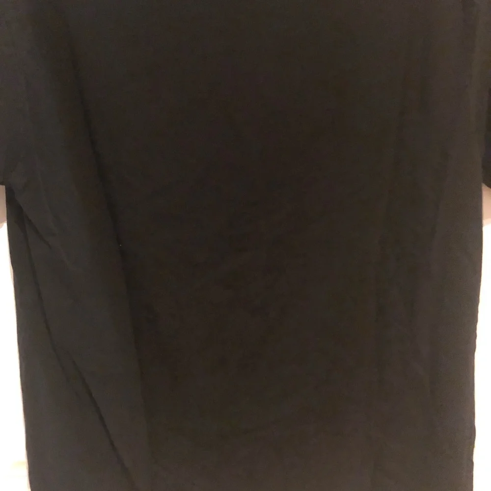 Armani Exchange men's Cotton T shirt Black Yellow Silver Logo size M Authentic - Picture 7 of 9